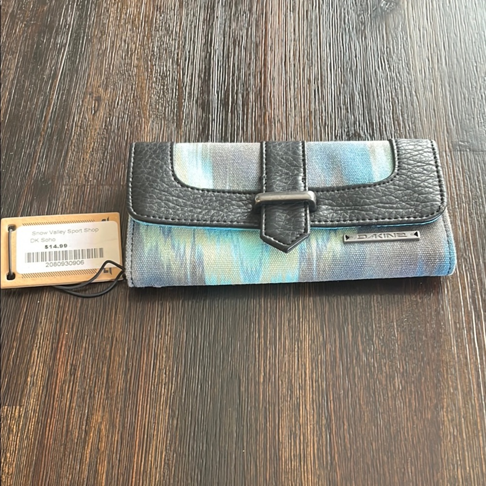 Dakine Blue and Black Wallet